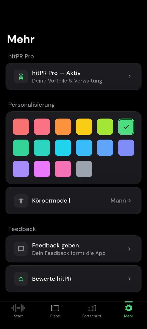 Accent Colors